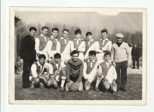 EQUIPE FOOT VLG ANNEE 1955-1956 ,